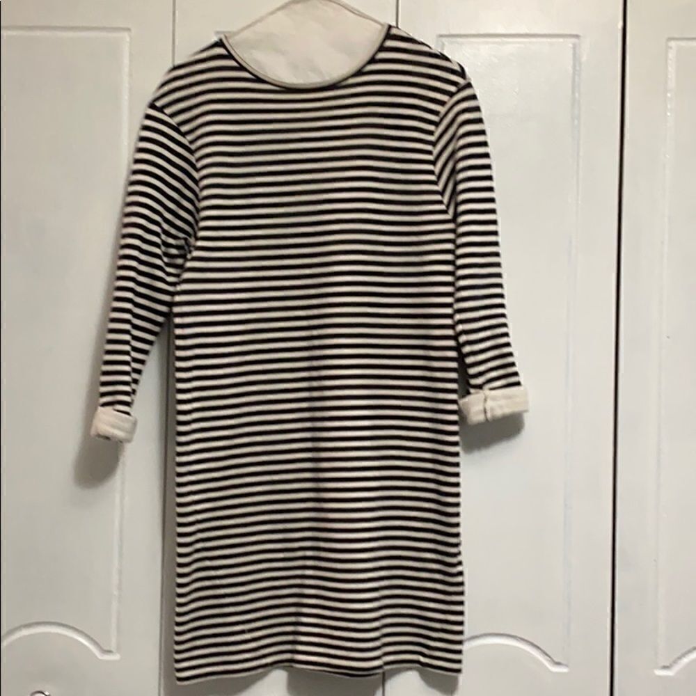 Topshop striped sweater dress size 4